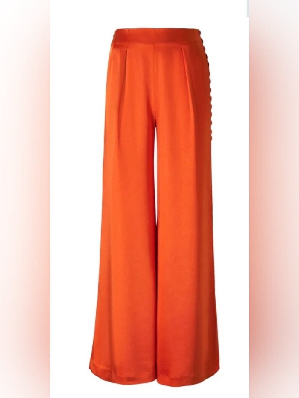 Cult Gaia Valencia high-waist wide-leg pants Small